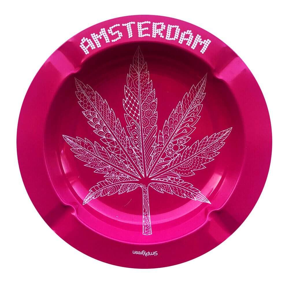 cendrier rose pour le CBD