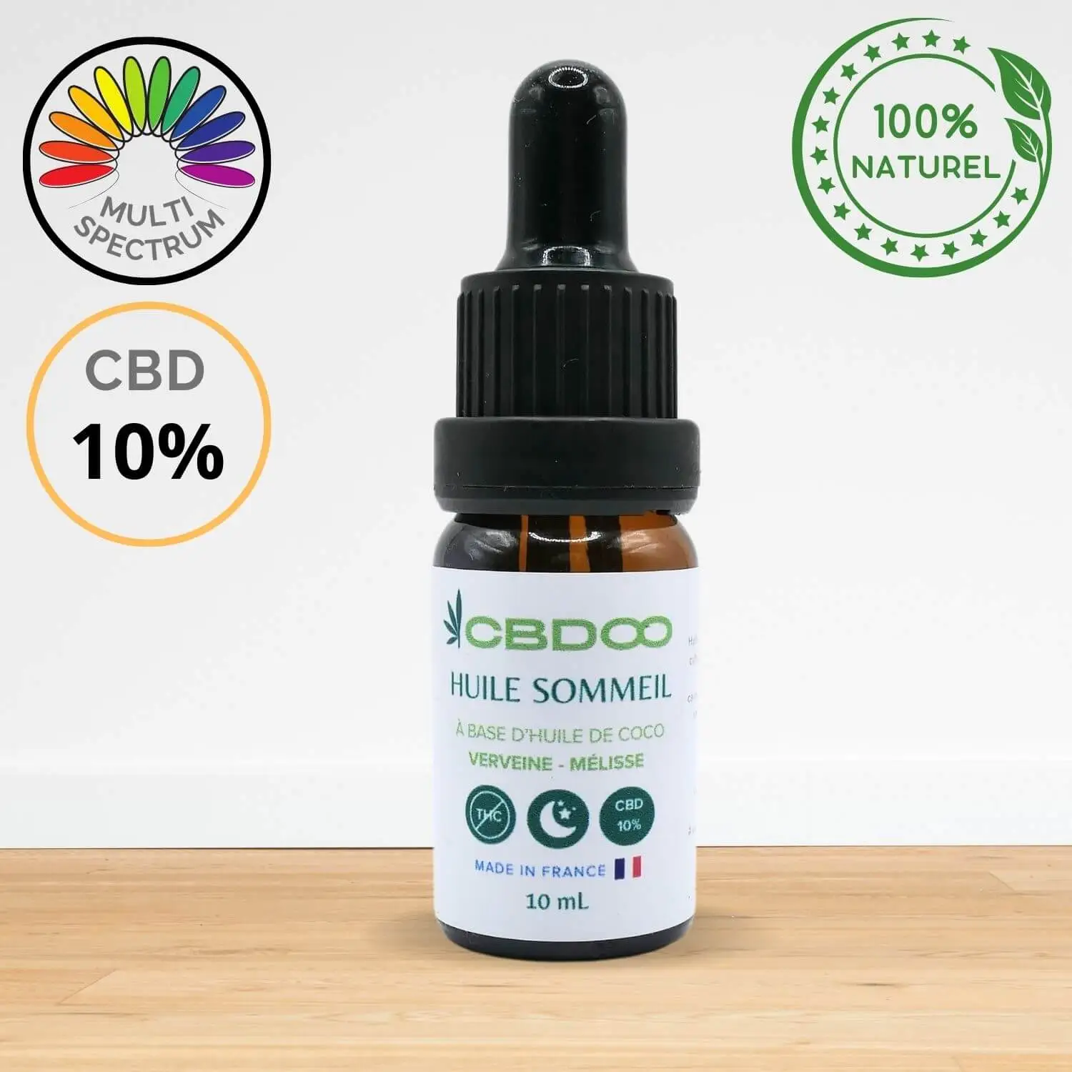 Huile CBD SOMMEIL 10%- NO THC - - Made in France Huile CBD SOMMEIL 10%- NO THC - Made in France