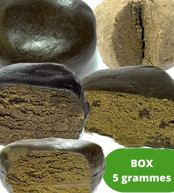 box résine 5 grammes résine de qualité