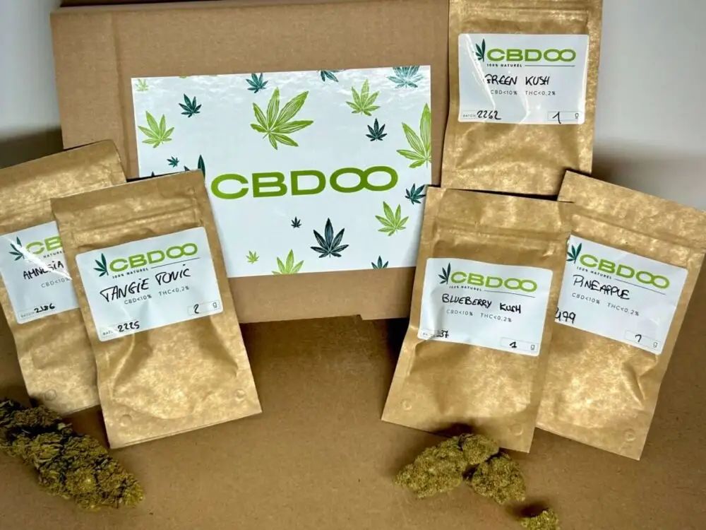 Box signature fleurs de CBD