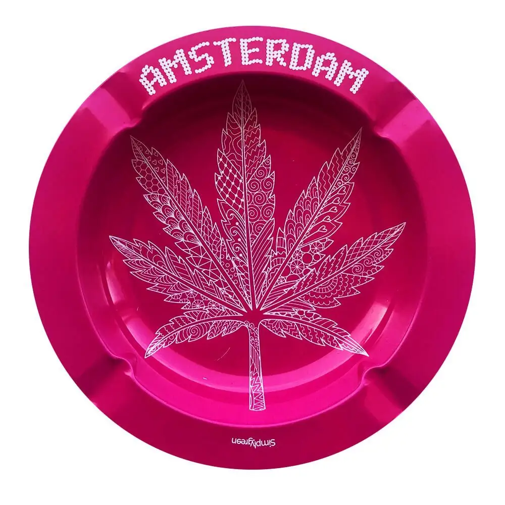 cendrier rose pour le CBD