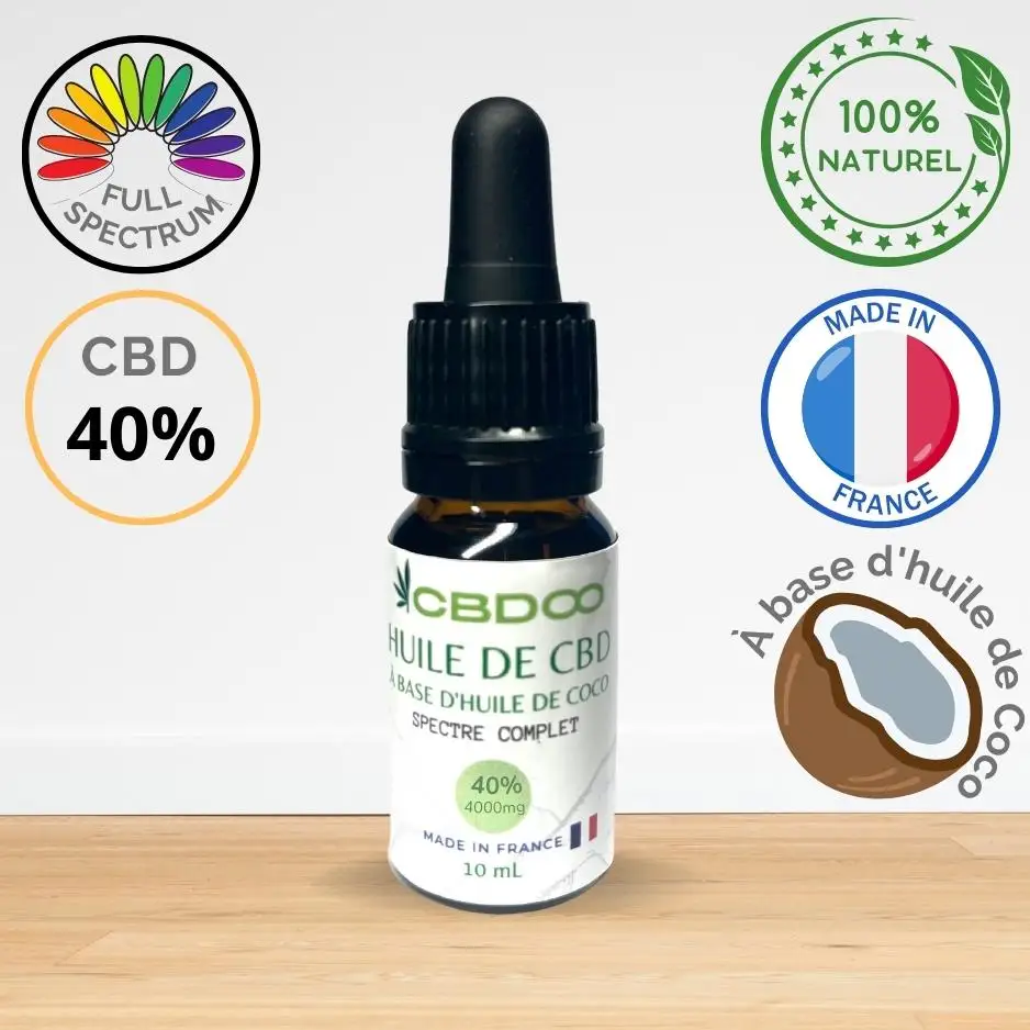 CBD kokosolie 40% (kokos)