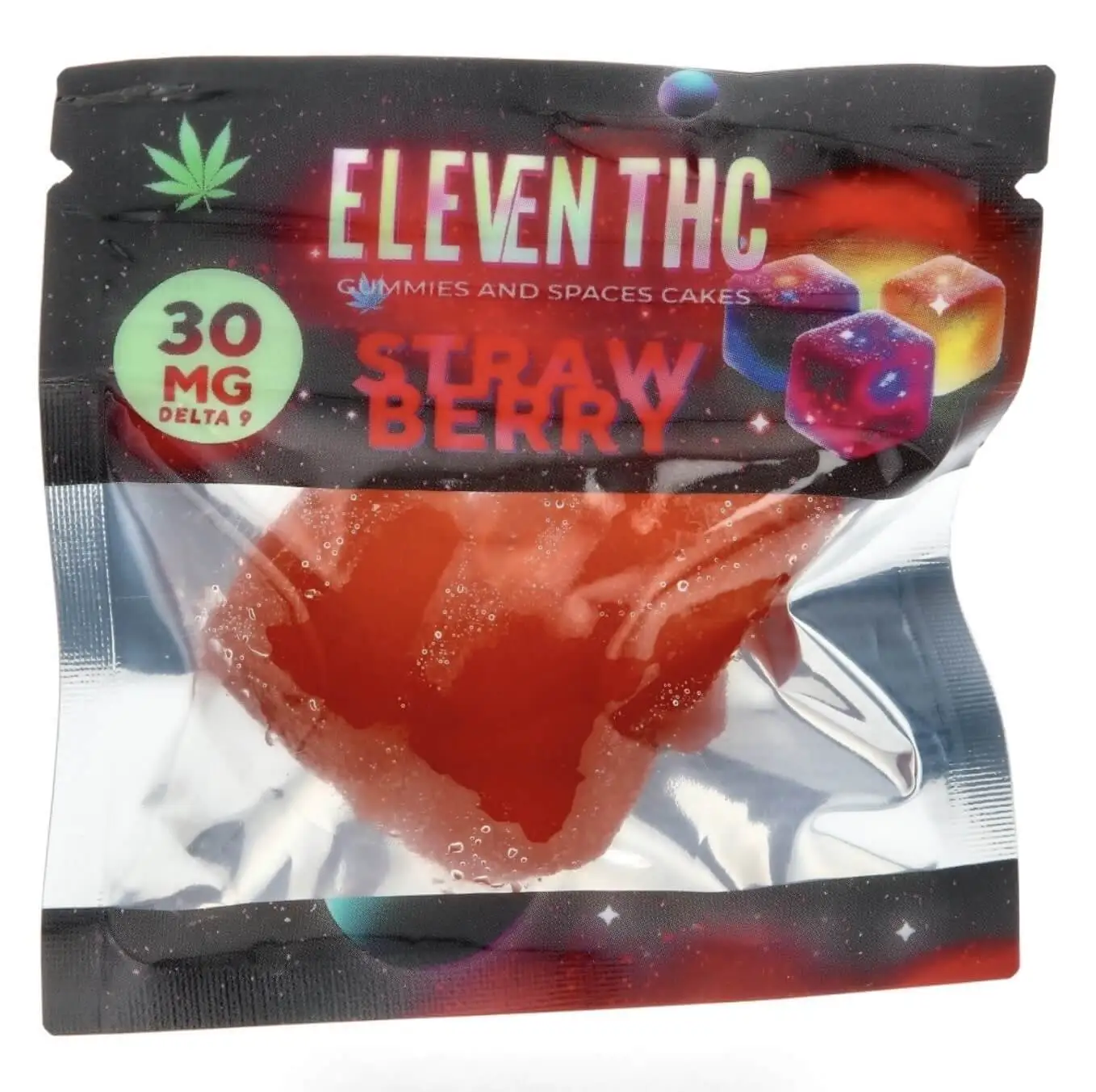 sachet gummies veed fraise