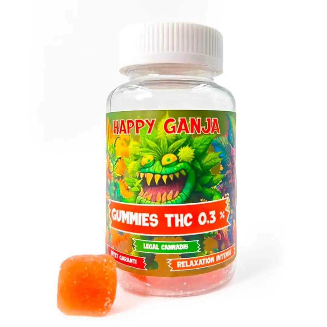 HAPPY GANJA - GUMMIES THC 0,3% HAPPY GANJA - GUMMIES THC 0,3%