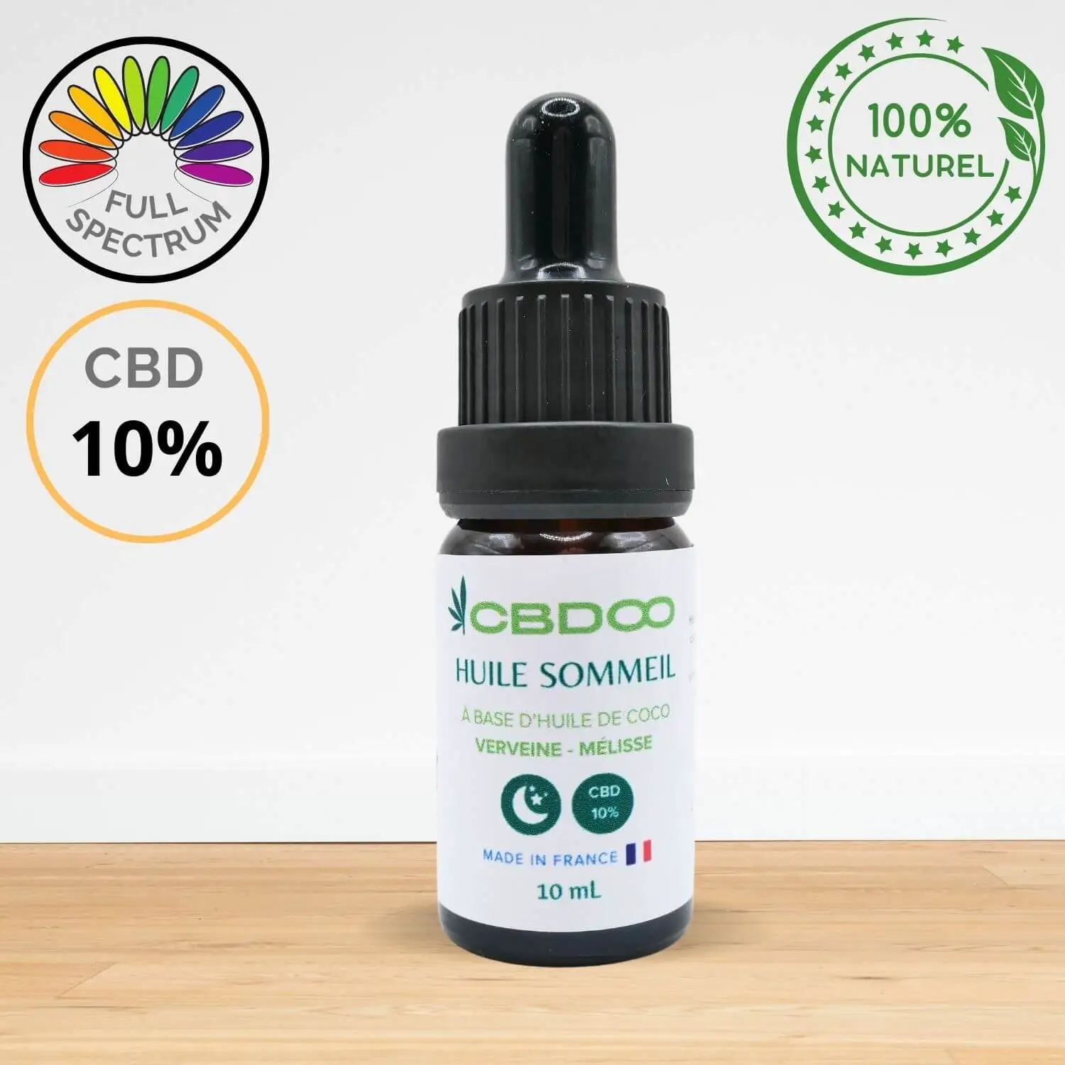 HUILE SOMMEIL - CBD 10% - FULL SPECTRUM - MADE IN FRANCE HUILE SOMMEIL - CBD 10% - FULL SPECTRUM - MADE IN FRANCE